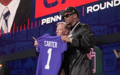 Giants’ Abdul Carter finally picks jersey number abdul carter draft jpg